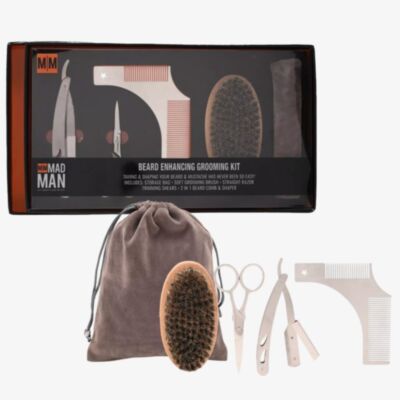 Mad Man Beard Care Grooming Kit Gift HM2194