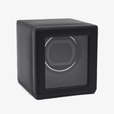 WOLF Cub With Cover Black Watch Winder 461103