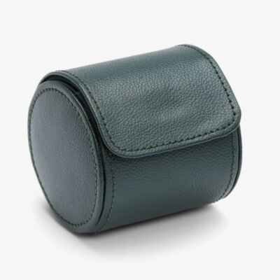 WOLF British Racing Green Single Watch Roll 529081