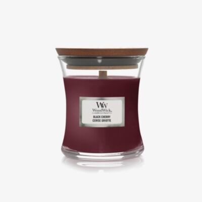 WoodWick Black Cherry Mini Hourglass Candle 98100E
