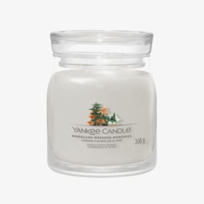 Yankee Candle Woodland Weekend Memories Medium Jar Candle 1759604E