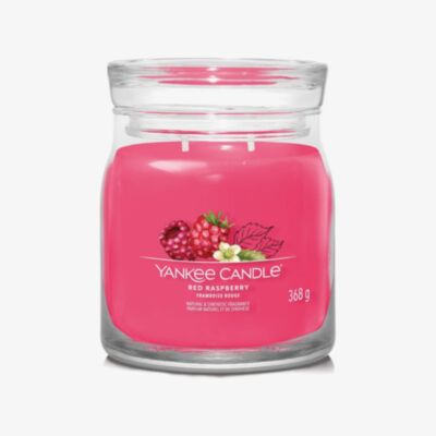 Yankee Candle Red Raspberry Signature Medium Jar Candle 1701386E