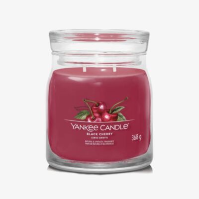 Yankee Candle Black Cherry Signature Medium Jar Candle 1701391E