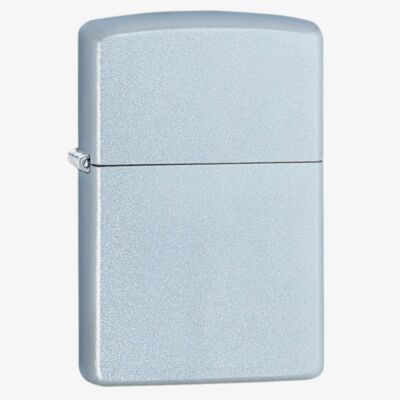 Zippo Satin Chrome Lighter 205-009785