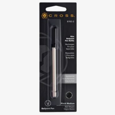 Cross Slim Ballpoint Black Pen Refill AT8783-2