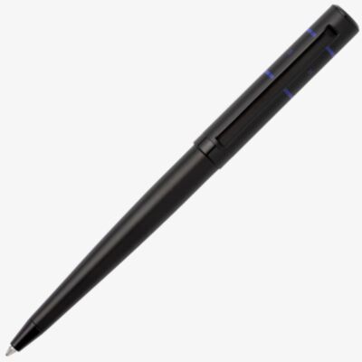 BOSS Ribbon Matrix Black & Blue Ballpoint Pen HSC2414L