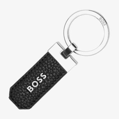 BOSS Classic Grained Black Keyring HAK416A