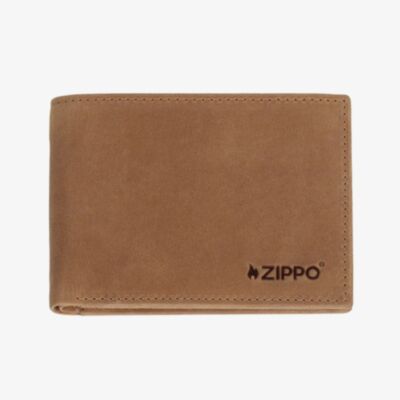 Zippo Vintage Brown Leather Wallet 2008007
