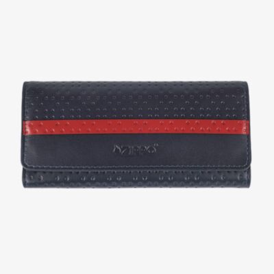 Zippo Navy Blue Red Stripe Tabacco Pouch 2008018