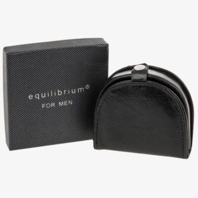 Equilibrium Mens Black Rigid Coin Purse 279150