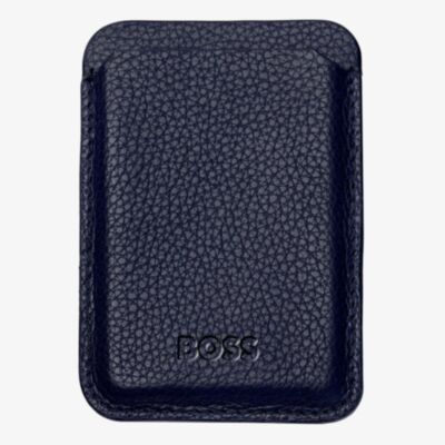 BOSS Classic Navy Magnetic Phone Wallet HLJ416N