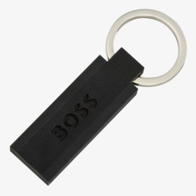 BOSS Edge Iconic Black Keyring HAK421A