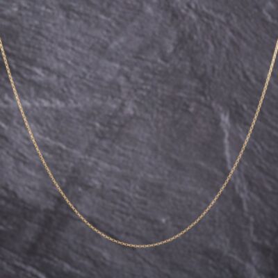 Pre-Owned 9ct Yellow Gold 18 Inch Belcher Chain 41011159