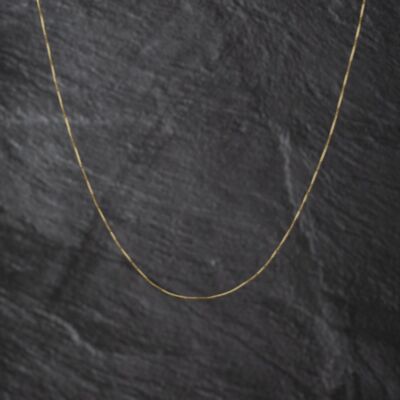 Pre-Owned 9ct Yellow Gold 18 Inch Box Chain 41011164