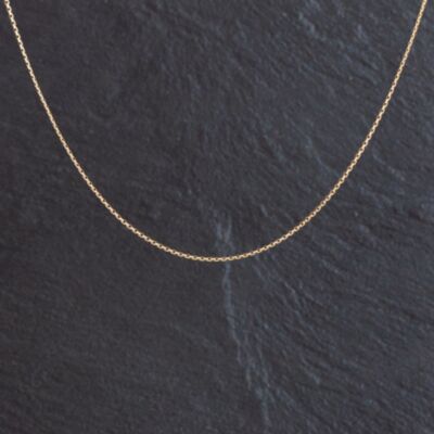 Pre-Owned 9ct Yellow Gold 14 Inch Chain 4101693