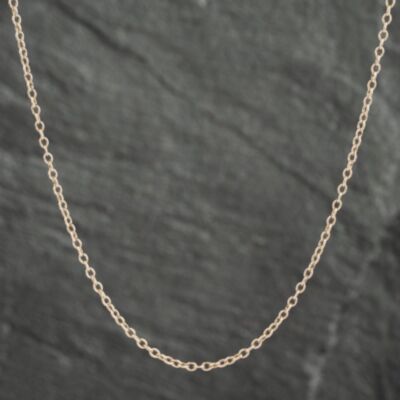Pre-Owned 9ct Yellow Gold 24 Inch Trace Chain 41021438