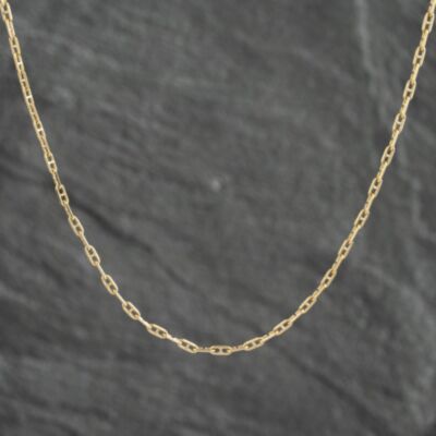 Pre-Owned 9ct Yellow Gold 18 Inch Anchor Chain 41021468