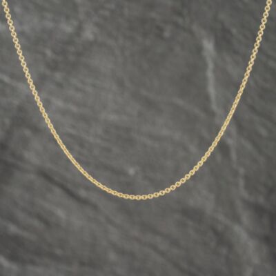 Pre-Owned 9ct Yellow Gold 16 Inch Belcher Chain 41021514