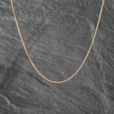 Pre-Owned 9ct Yellow Gold 16 Inch Curb Chain 41021534