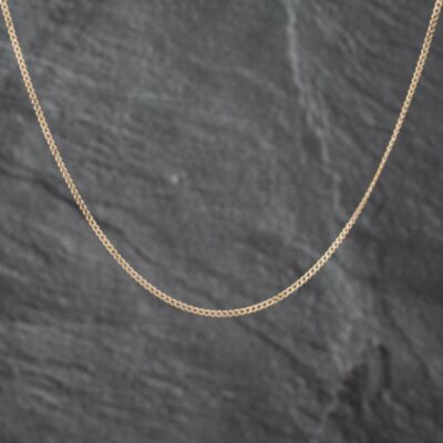 Pre-Owned 9ct Yellow Gold 20 Inch Curb Chain 41021543