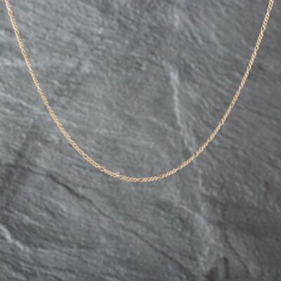 Pre-Owned 9ct Yellow Gold 4+1 Link 20 Inch Figaro Chain 41021558