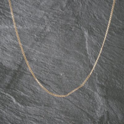 Pre-Owned 9ct Yellow Gold 21 Inch Curb Chain 41021657
