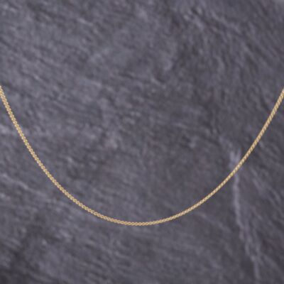 Pre-Owned 9ct Yellow Gold 21 Inch Curb Chain 41021661