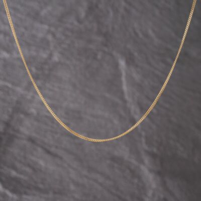 Pre-Owned 9ct Yellow Gold 18 Inch Curb Chain 41021677