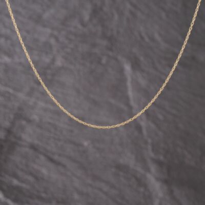 Pre-Owned Yellow Gold 16 Inch Prince Of Wales Chain 41021680