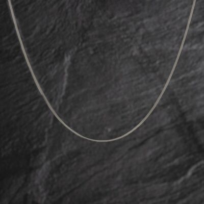 Pre-Owned 18ct White Gold Fine 20 Inch Curb Chain 41021695