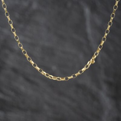 Pre-Owned 9ct Yellow Gold 16 Inch Belcher Chain 41021708
