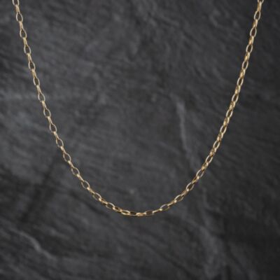 Pre-Owned 9ct Yellow Gold 18 Inch Belcher Chain 41021711