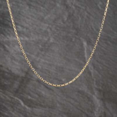 Pre-Owned 9ct Yellow Gold 18 Inch Belcher Chain 41021722