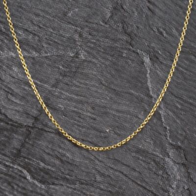 Pre-Owned 9ct Yellow Gold 20 Inch Belcher Chain 41021747