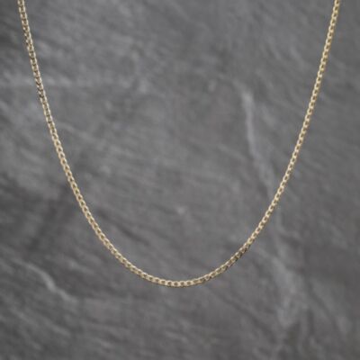Pre-Owned 9ct Yellow Gold 24 Inch Curb Chain 41021752
