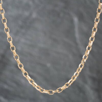 Pre-Owned 9ct Yellow Gold 20 Inch Belcher Chain 41041263