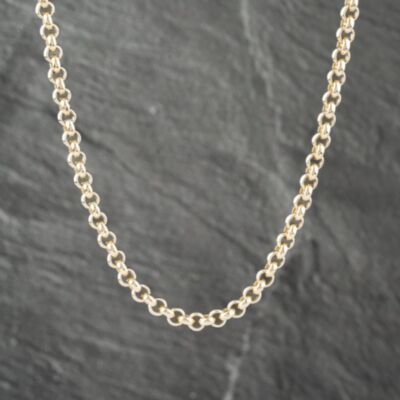 Pre-Owned 9ct Yellow Gold 20 Inch Belcher Chain 41041378
