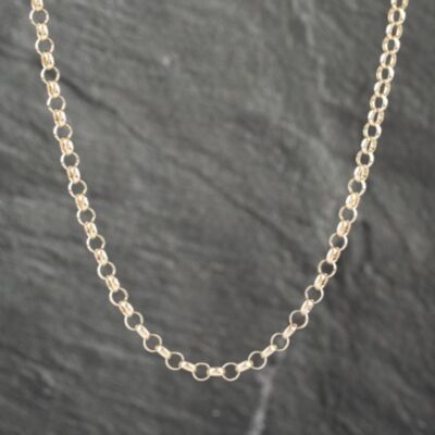 Pre-Owned 9ct Yellow Gold 28 Inch Belcher Chain 41041382
