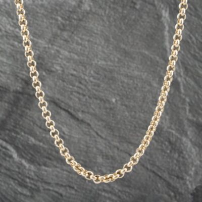 Pre-Owned 9ct Yellow Gold 20 Inch Belcher Chain 41041470