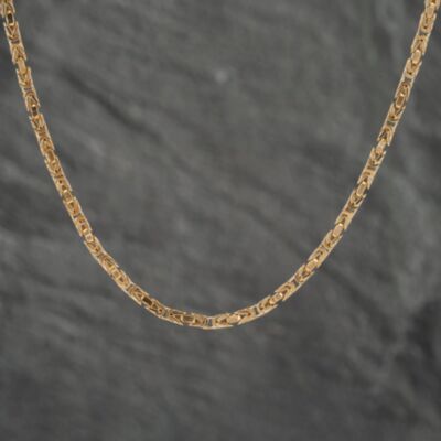 Pre-Owned 9ct Yellow Gold 20 Inch Byzantine Chain 41041541