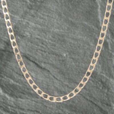 Pre-Owned 9ct Yellow Gold 19 Inch Curb Chain 41041548