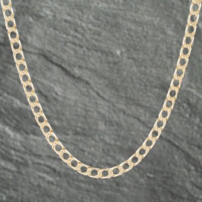 Pre-Owned 9ct Yellow Gold 20 Inch Curb Chain 41041549