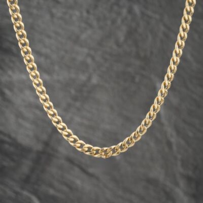 Pre-Owned 9ct Yellow Gold 17 Inch Curb Chain 41041597
