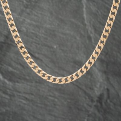 Pre-Owned 9ct Yellow Gold 20 Inch Curb Chain 41041631