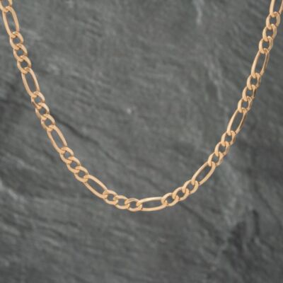 Pre-Owned 9ct Yellow Gold 26 Inch Figaro Chain 41041634