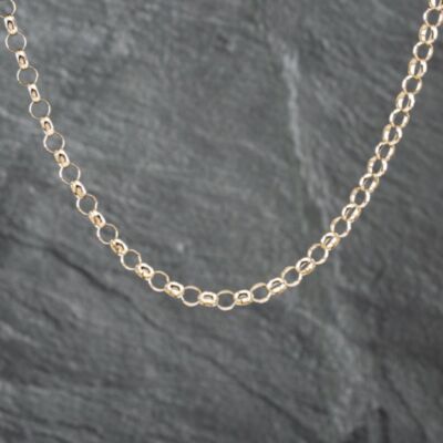 Pre-Owned 9ct Yellow Gold 20 Inch Belcher Chain 41041648