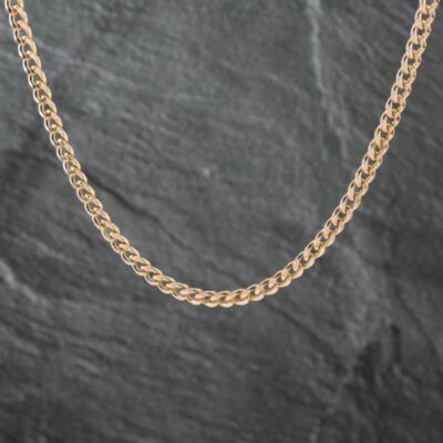 Pre-Owned 9ct Yellow Gold 24 Inch Curb Chain 41041692