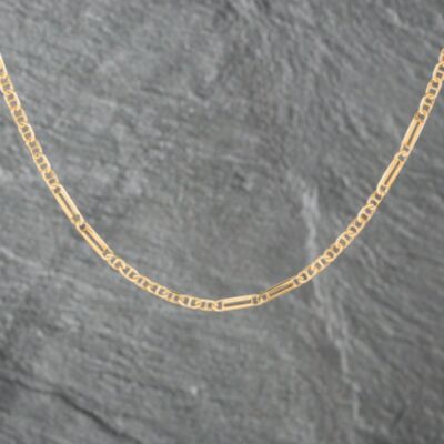 Pre-Owned 9ct Yellow Gold Fancy 16 Inch Anchor Chain 41041696