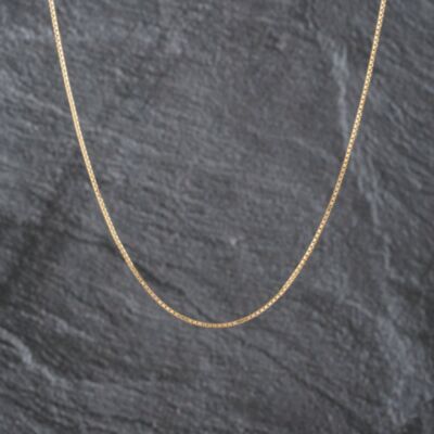 Pre-Owned Yellow Gold 20 Inch Box Chain 41041704