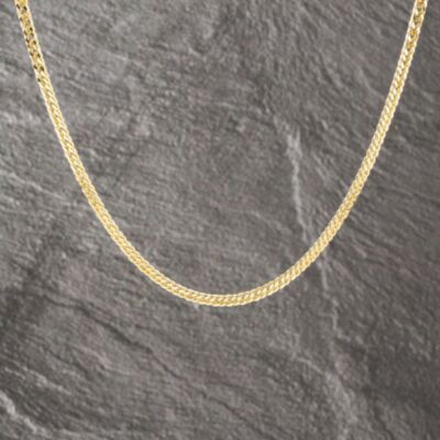 Pre-Owned 9ct Yellow Gold 19 Inch Curb Chain 41041711
